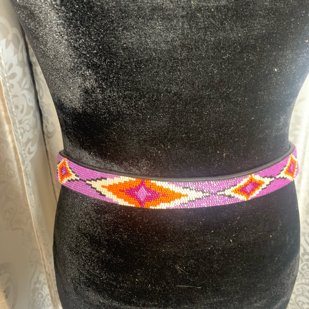 Isabel Marant beaded belt small made in India rare